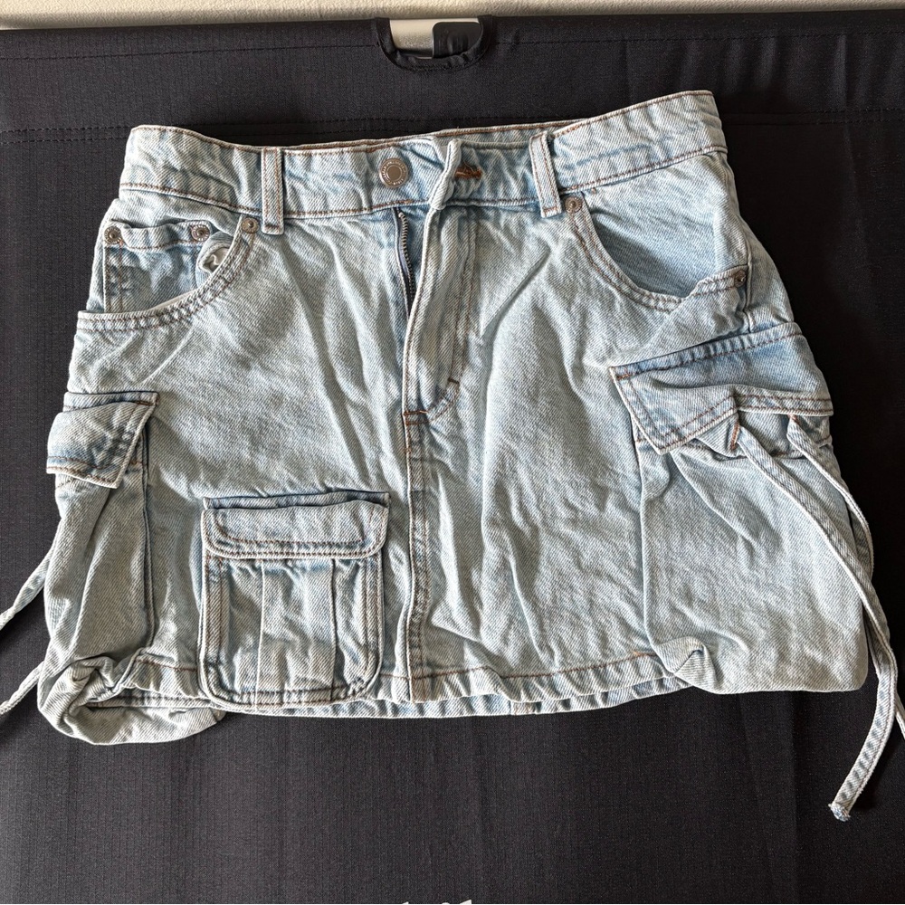 Pull & Bear Cargo Skirt Womens XS